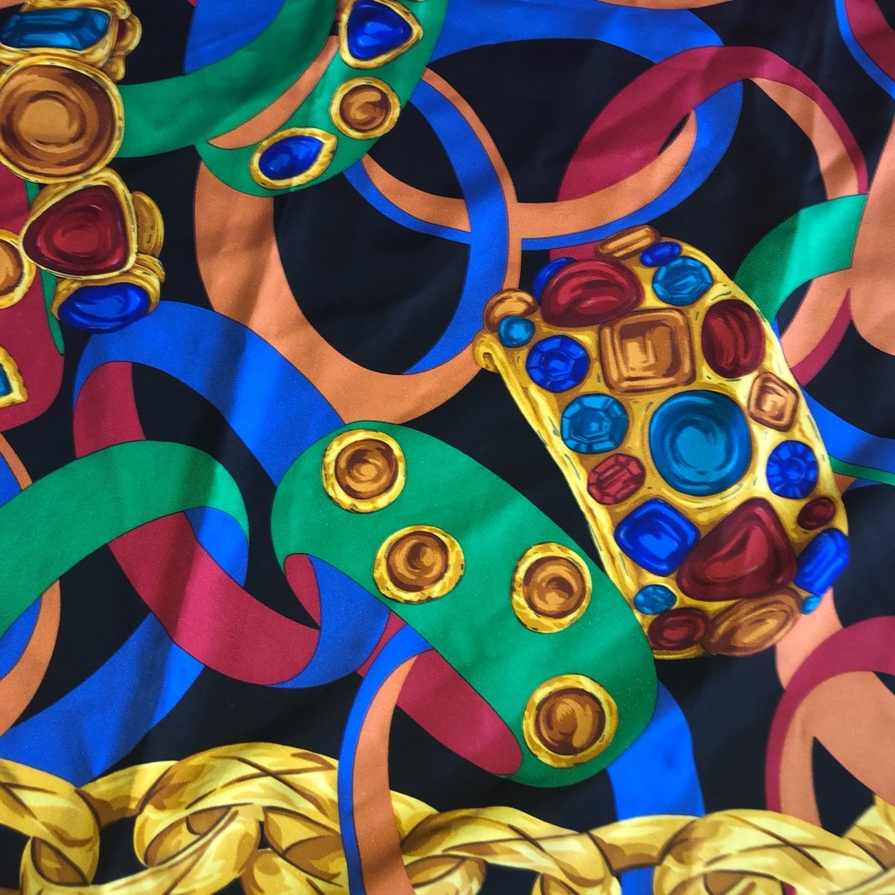 Chanel Multi-Colored Vintage Scarf